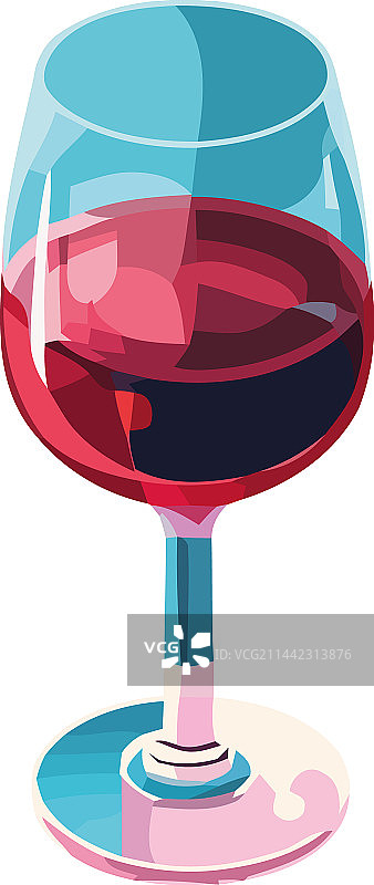 奢华的酒杯庆典图片素材