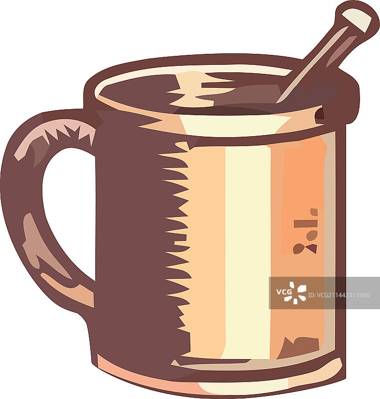 热卡布奇诺咖啡图片素材