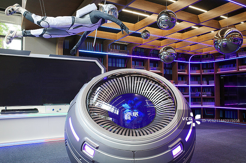 未来太空舱科技图片素材