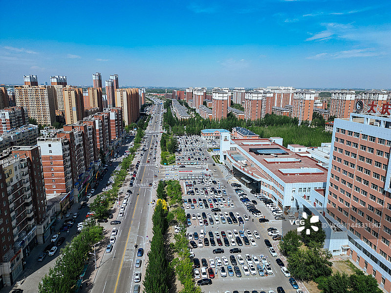 大庆市 奥林匹克公园 萨尔图区 兰德公园 德学校 中医院图片素材