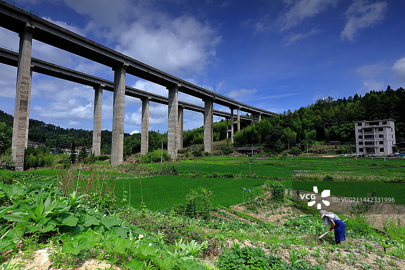 振兴之路（福建省三明市大田县）图片素材