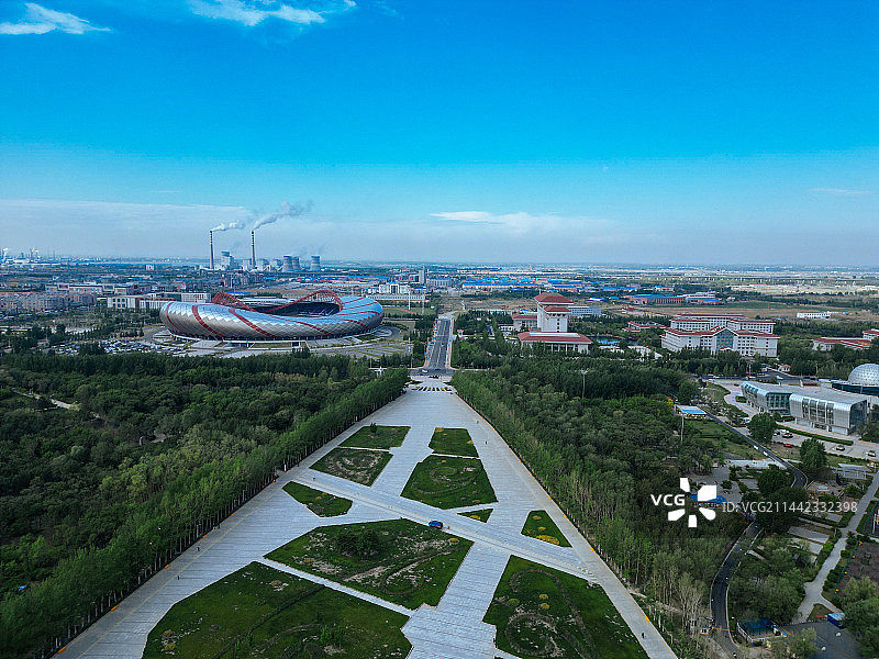 大庆市 广电大厦 万达广场 时代广场 万宝湖 奥体中心 科学技术馆 大庆石油馆图片素材