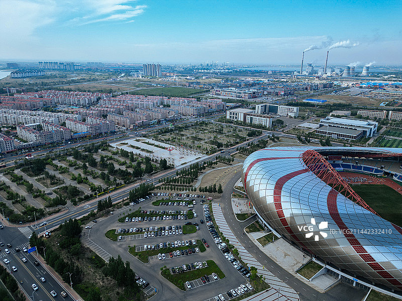 大庆市 广电大厦 万达广场 时代广场 万宝湖 奥体中心 科学技术馆 大庆石油馆图片素材