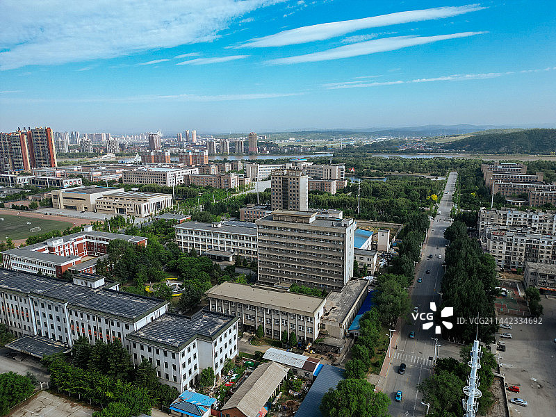 抚顺市 望花区 雷锋纪念馆 丹东路 化工大学 地标图片素材