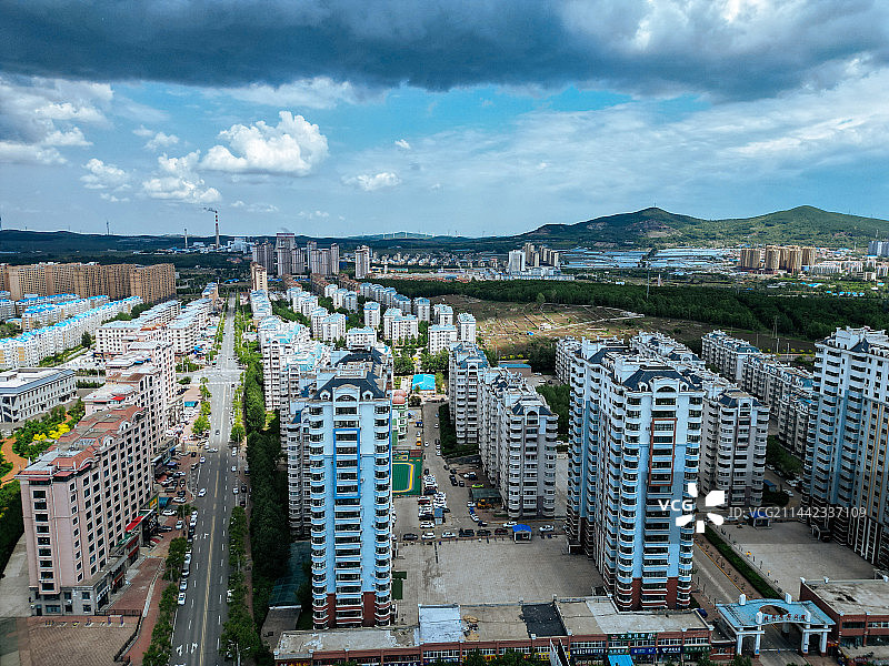 双鸭山市 市政广场 博物馆 广大厦 世纪大道 新城 尖山区图片素材