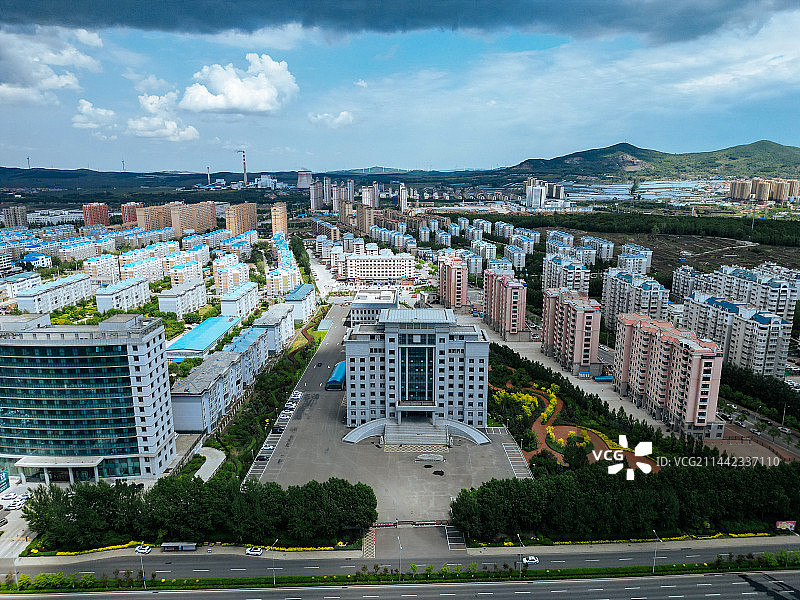双鸭山市 市政广场 博物馆 广大厦 世纪大道 新城 尖山区图片素材