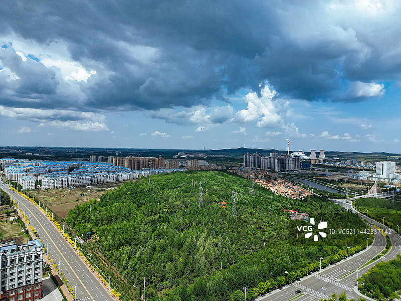 双鸭山市 市政广场 博物馆 广大厦 世纪大道 新城 尖山区图片素材