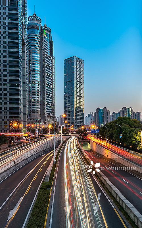 浦东世纪大道图片素材