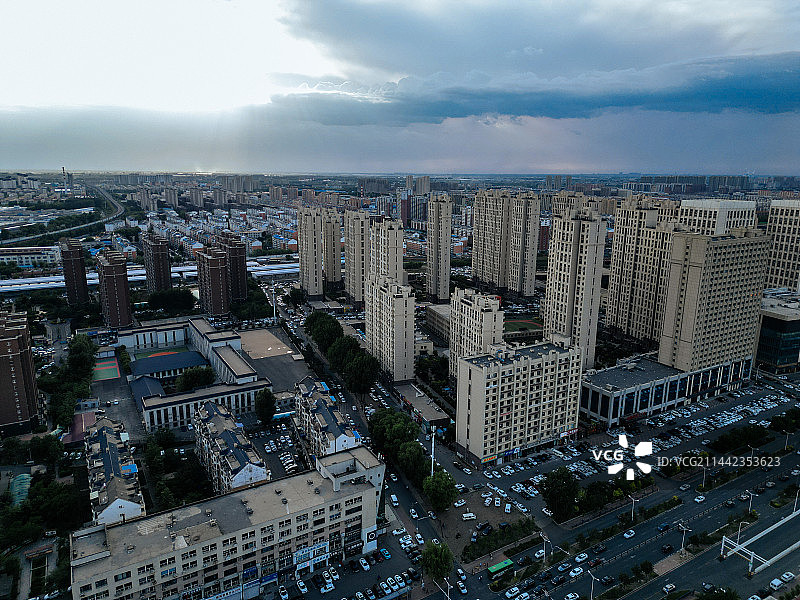 长春市 长春站 西广场 宽城区  丽晶饭店 春谊宾馆 地标 航拍图片素材