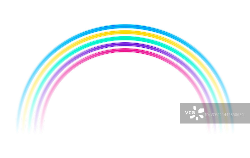 一个充满活力和有趣的设计，以彩虹为特色图片素材