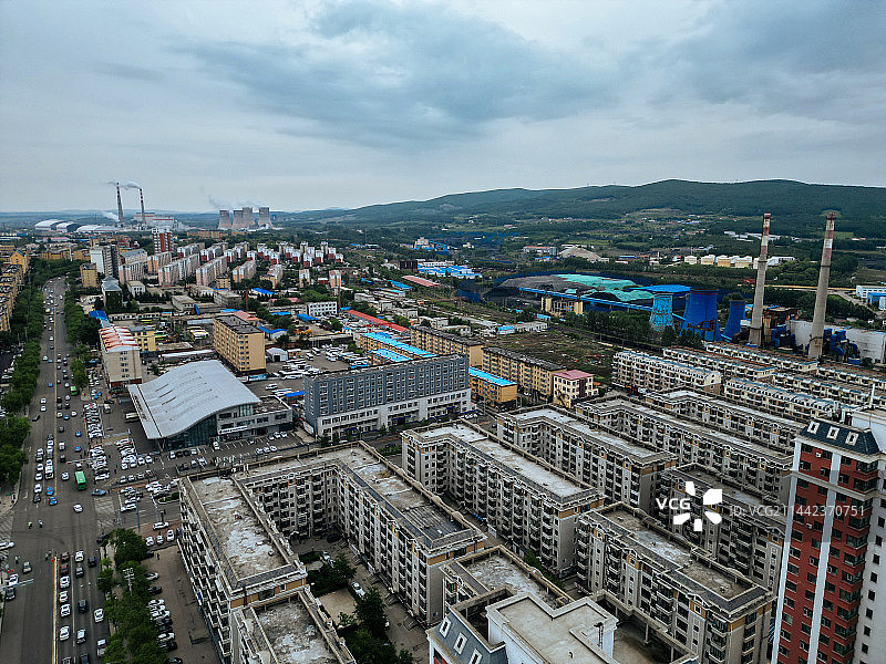 七台河市 新玛特 桃山区 桃山公园 湖滨广场 人民公园图片素材