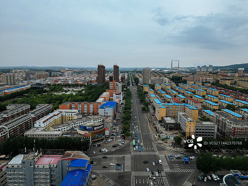 七台河市 新玛特 桃山区 桃山公园 湖滨广场 人民公园图片素材