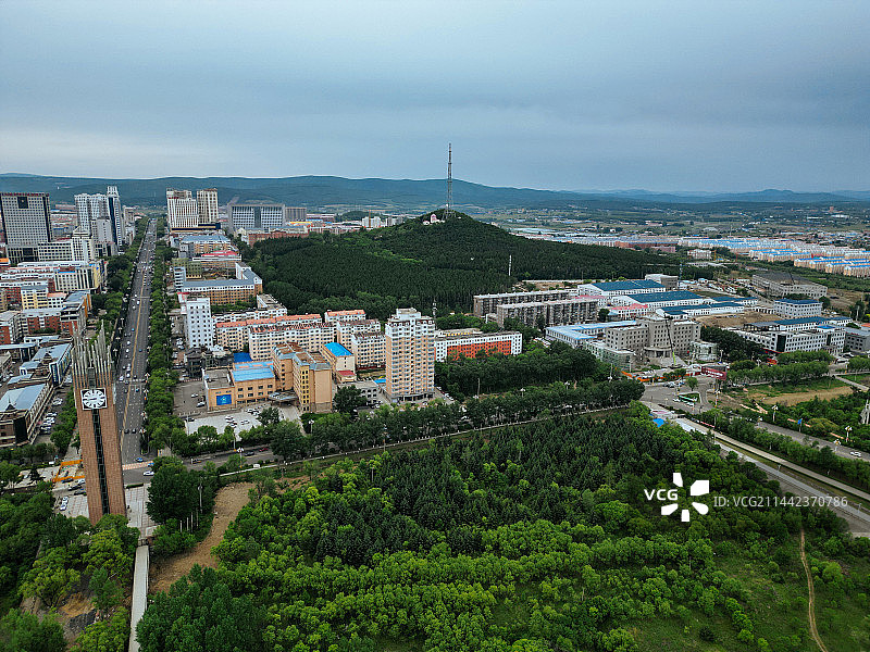 七台河市 新玛特 桃山区 桃山公园 湖滨广场 人民公园图片素材