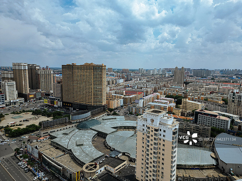 齐齐哈尔市 鑫茂大厦 百货大厦 劳动湖 人文化宫 龙沙公园  中环广场图片素材