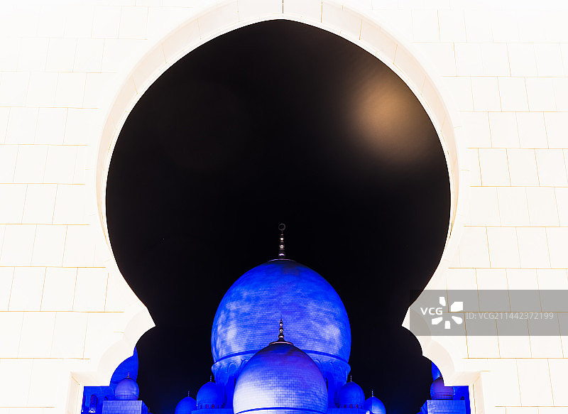 谢赫扎耶德清真寺（阿布扎比）图片素材