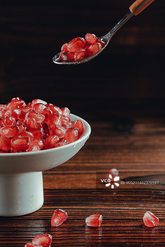 初秋的石榴图片素材