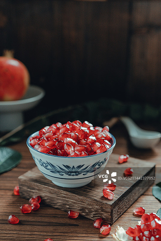 初秋的石榴图片素材