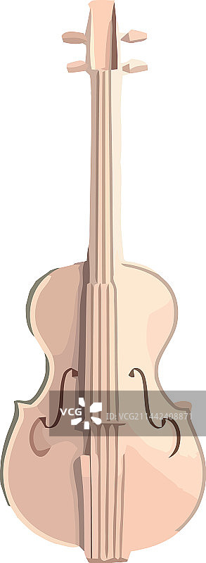 复古小提琴，古典优雅的象征图片素材