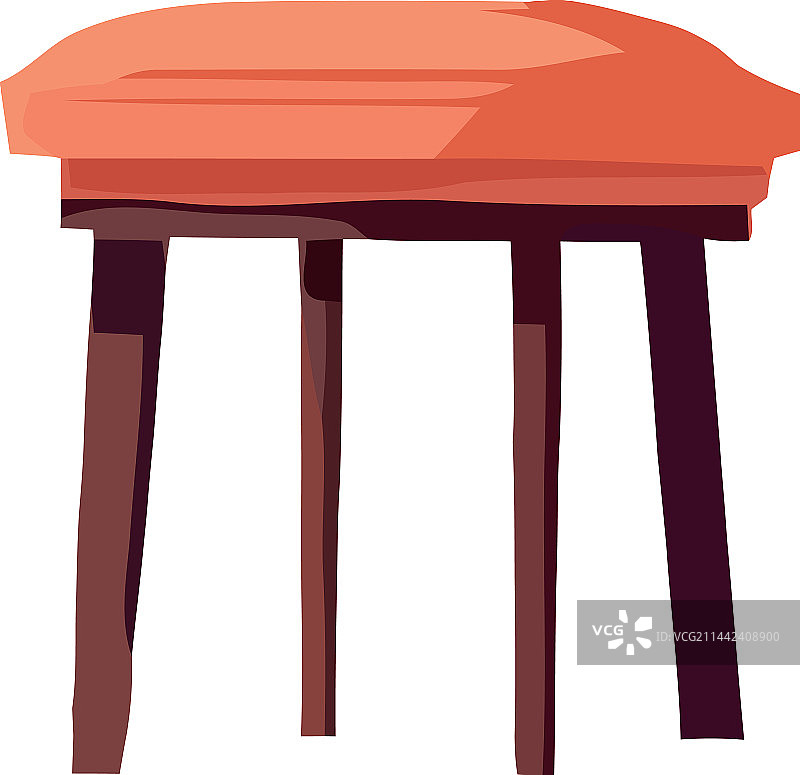 舒适的仿古木椅图片素材