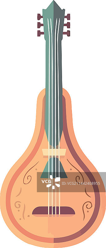 西塔琴乐器图片素材