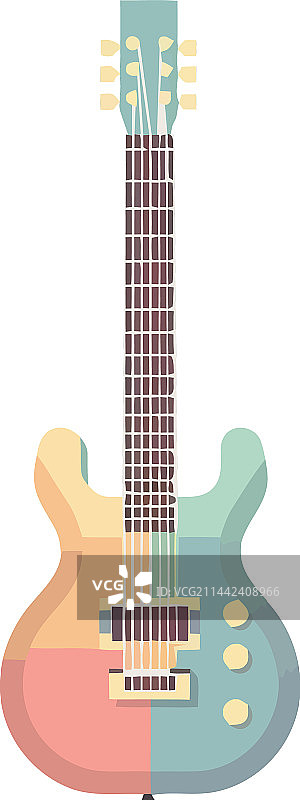 电吉他创作和谐乐曲图片素材