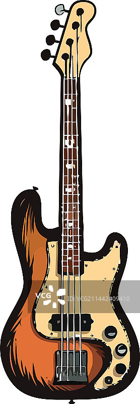 摇滚音乐电吉他图片素材