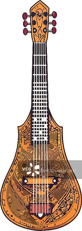 原声吉他与本土音乐创意图片素材