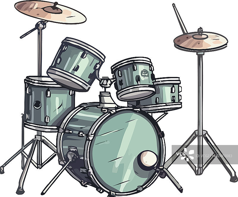 鼓组节奏图片素材