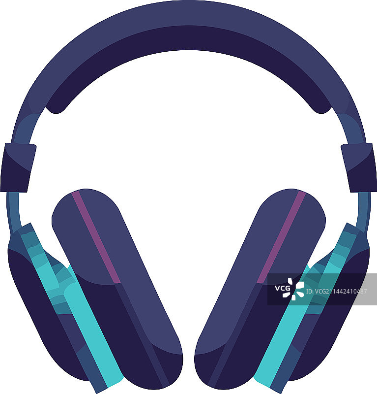 现代耳机听音乐图片素材