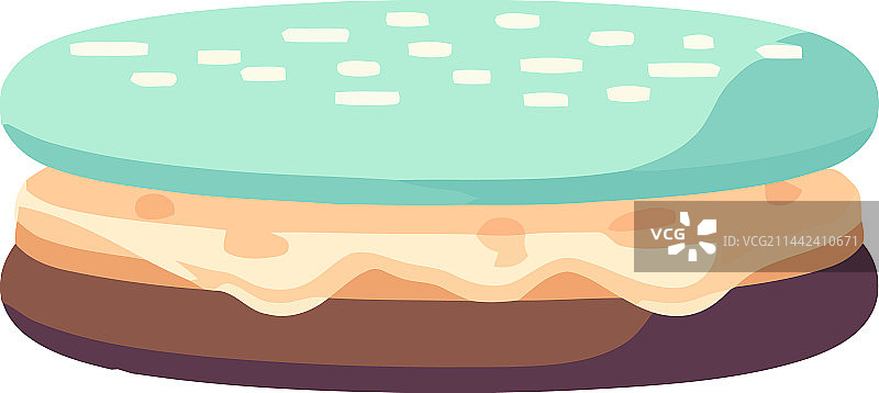 巧克力马卡龙图片素材