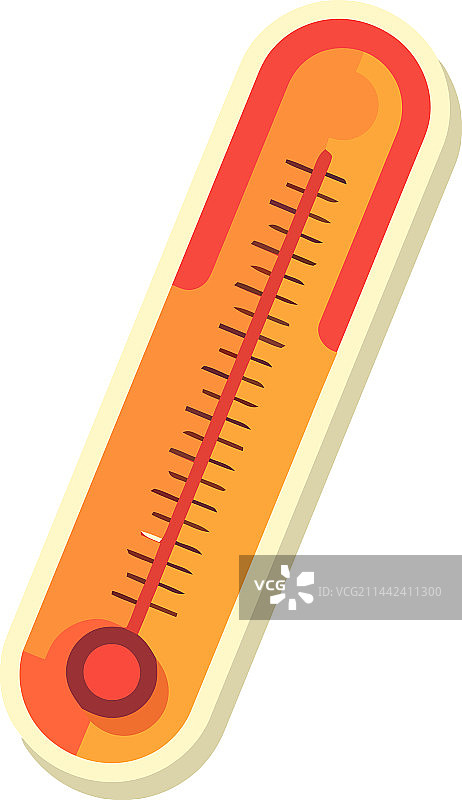 用温度计测量体温图片素材