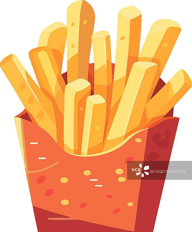 不健康快餐油炸食品图片素材