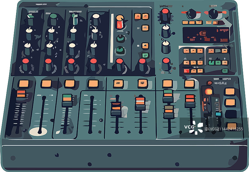 电动搅拌机旋钮滑动录音图片素材