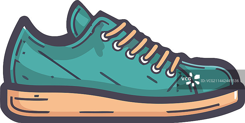 现代男士运动鞋图片素材