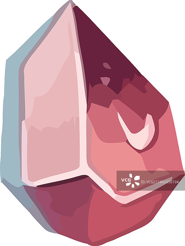 水晶宝石的几何形状图片素材