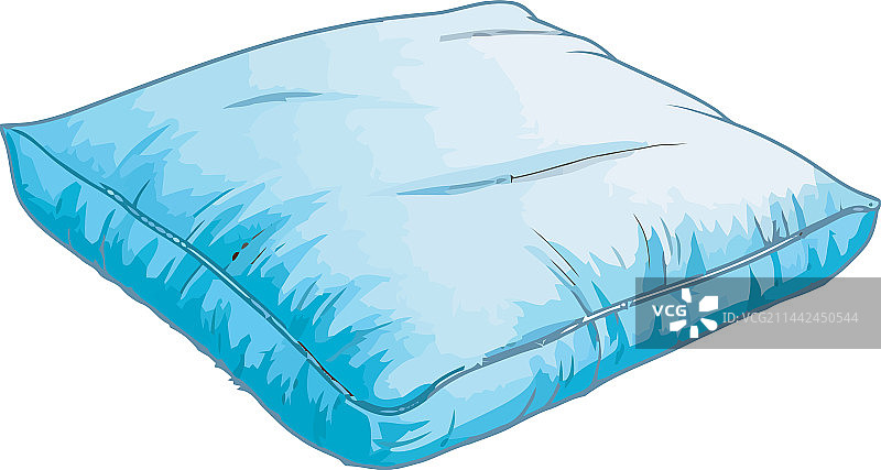 蓬松床上用品舒适卧室图片素材