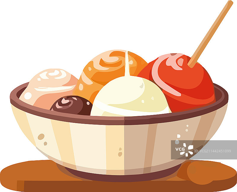 健康膳食的美味小吃图片素材