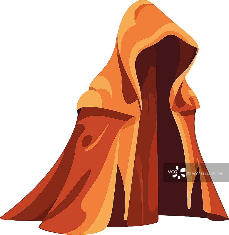 黄色巫师复古风格服装图片素材