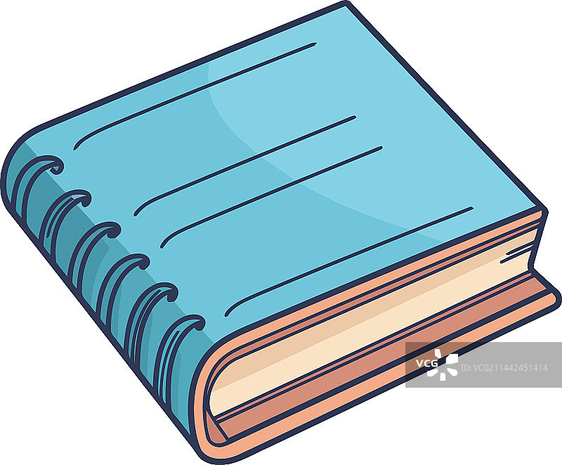 蓝色教科书图书馆图标图片素材