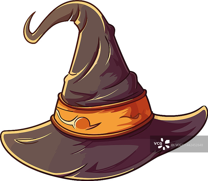 万圣节女巫帽图片素材