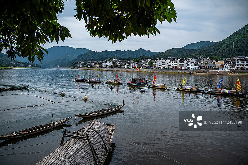 新安江山水画廊图片素材