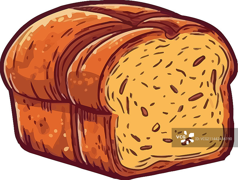 法式美食的象征：新鲜出炉的法棍面包图片素材