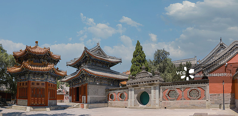 重新开放的万寿寺图片素材