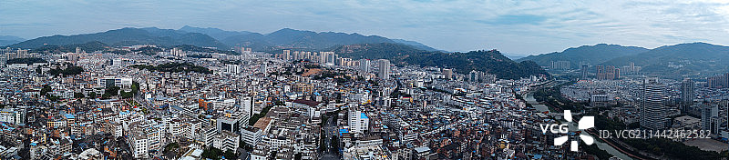 福安市 解放西路 广电大厦 富春公园 华兴大厦 春阳路 东百广场 富阳大桥图片素材