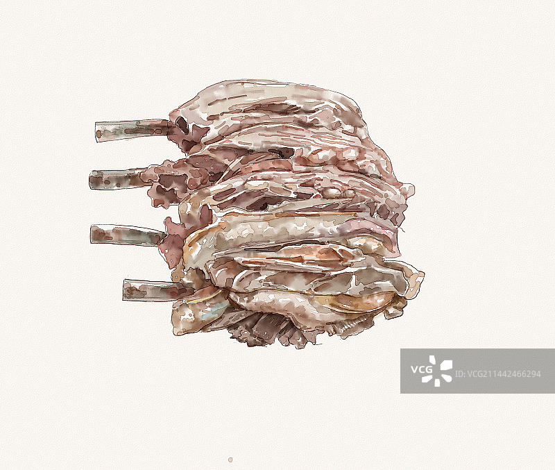 羊肉手抓图片素材