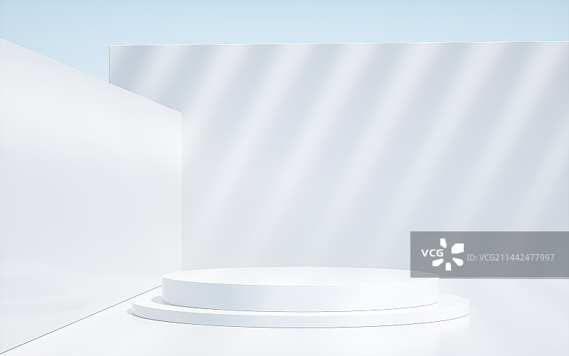 3d图形展览空间展台场景图片素材