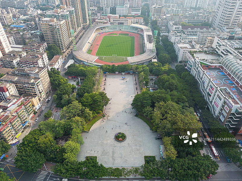广州英雄广场、广东省人民体育场图片素材