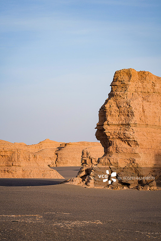 雅丹奇石图片素材