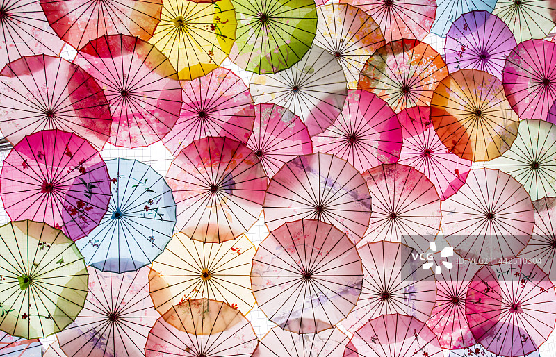 中国传统文化油纸伞图片素材