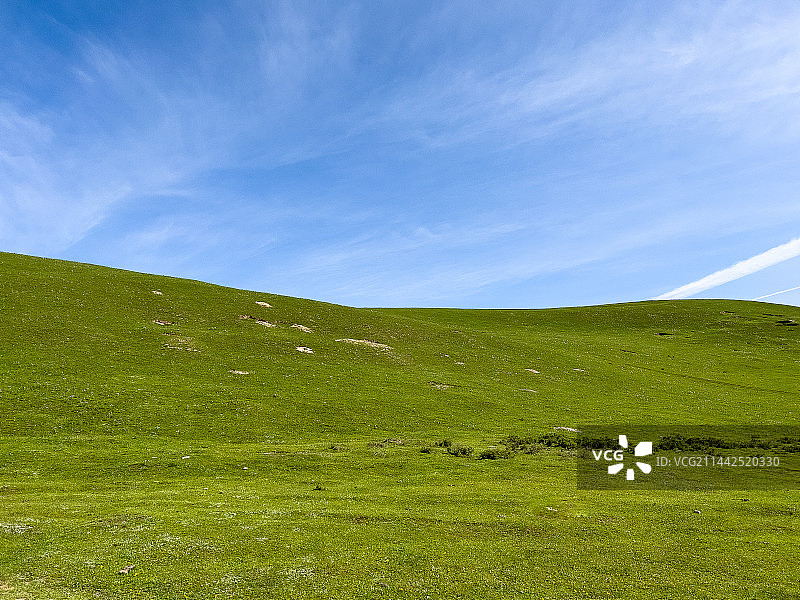甘肃省甘南当周草原图片素材